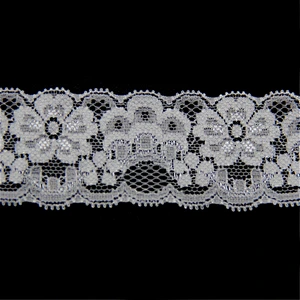 2.4CM Lingerie Stretch Mesh Lace with Silicone