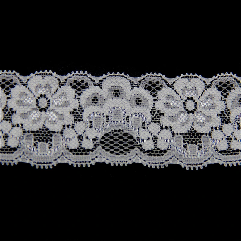 2.4CM Lingerie Stretch Mesh Lace with Silicone