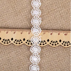 african french 1.5cm  embroidery polyester lace trim