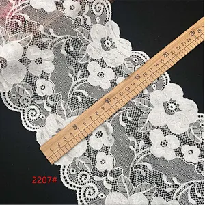 Fashion hot different size 100%  nylon french eyelash lace trim