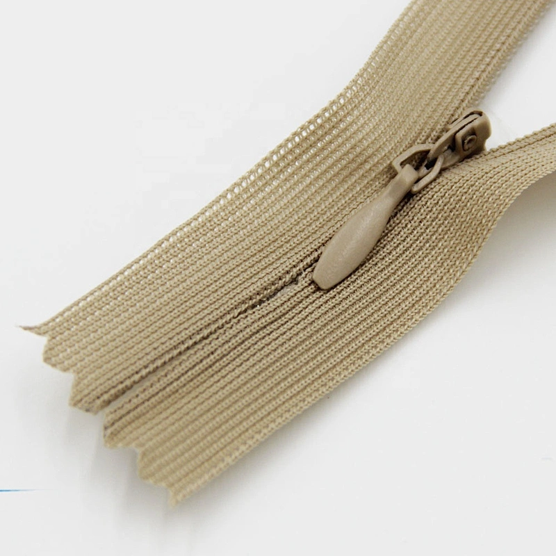 3# Custom Design Low Price /nylon Inivisible Zipper