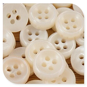 lemo Wonderful Eco-Friendly Cow Bone Buttons Shirt Button