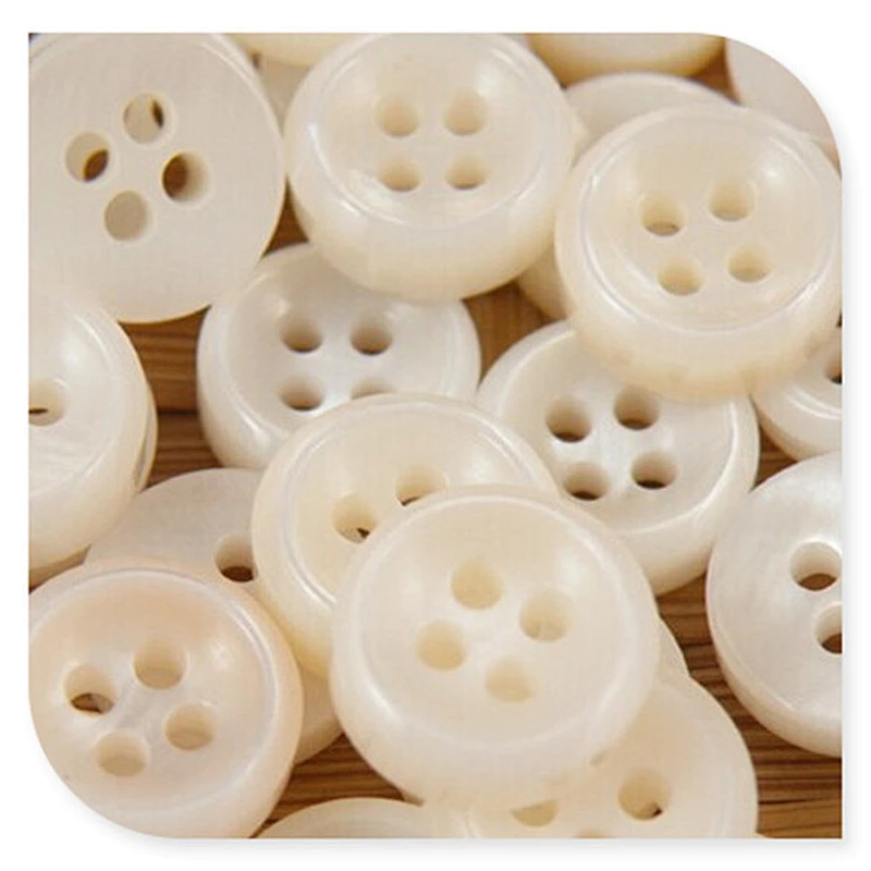 lemo Wonderful Eco-Friendly Cow Bone Buttons Shirt Button