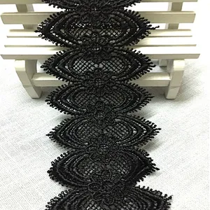 hot selling french polyester lace trim for lace dress