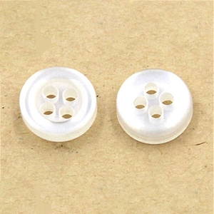 resin shirt button with 4 hole