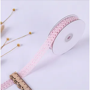 2 cm african colorful double cotton/polyester  lace trim
