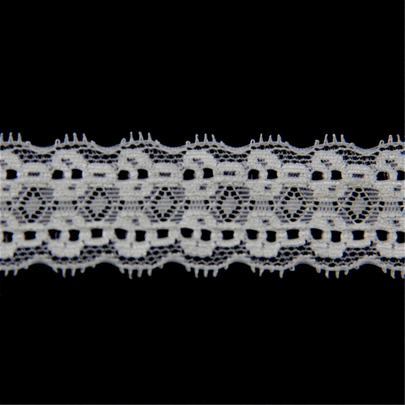 2.2cm Nylon Spandex Stretch Lace By DIY Handmade