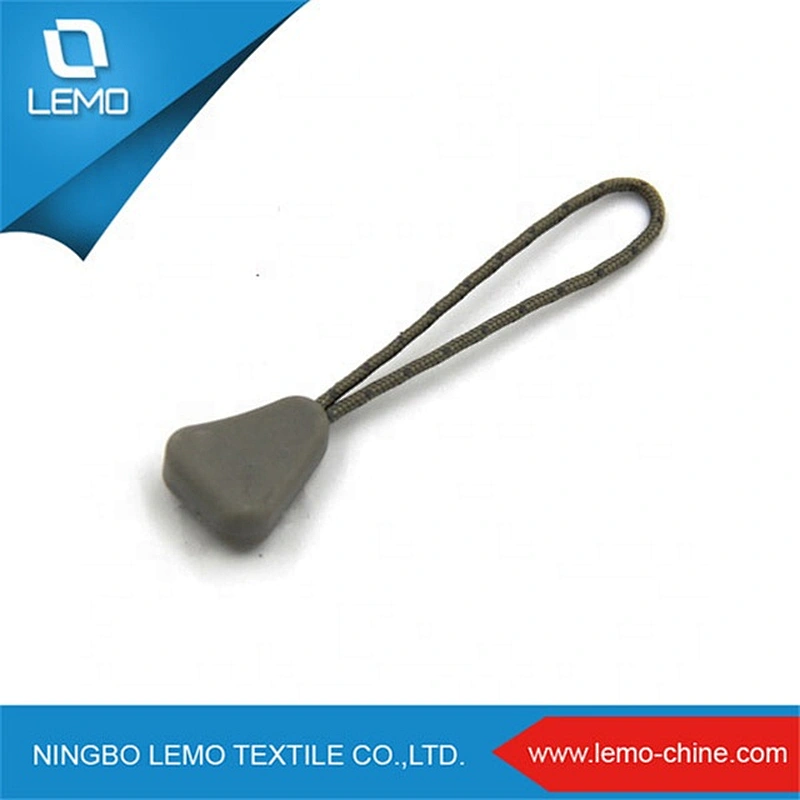 wholesale customized logo PVC zipper puller