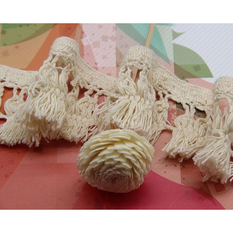 4.5cm Cotton Crochet Lace Trim for Decoration
