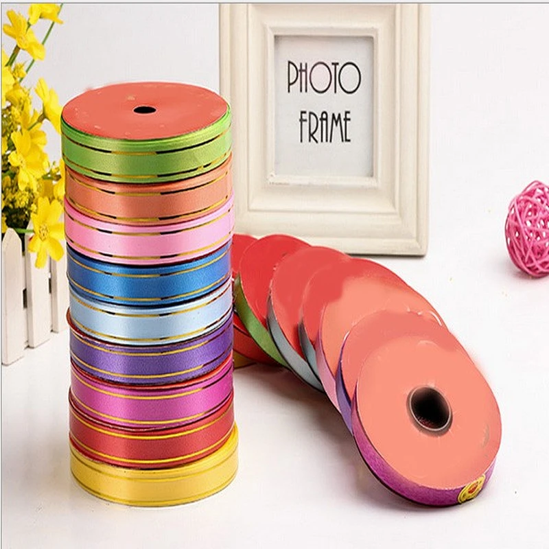 Good Quality Rainbow Satin Ribbon for Wholesales