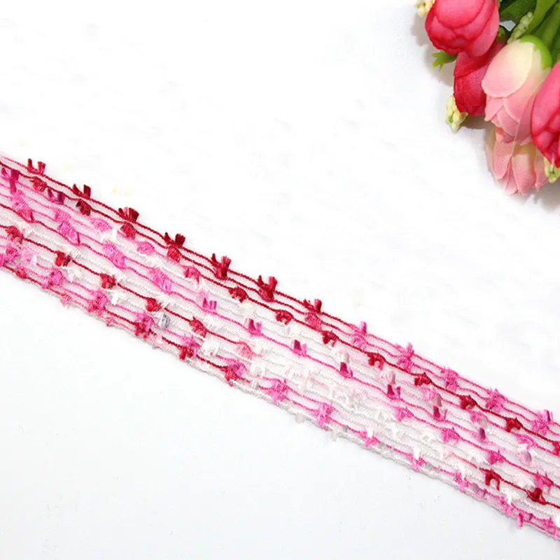 2.5cm net lace fabric for wedding dress