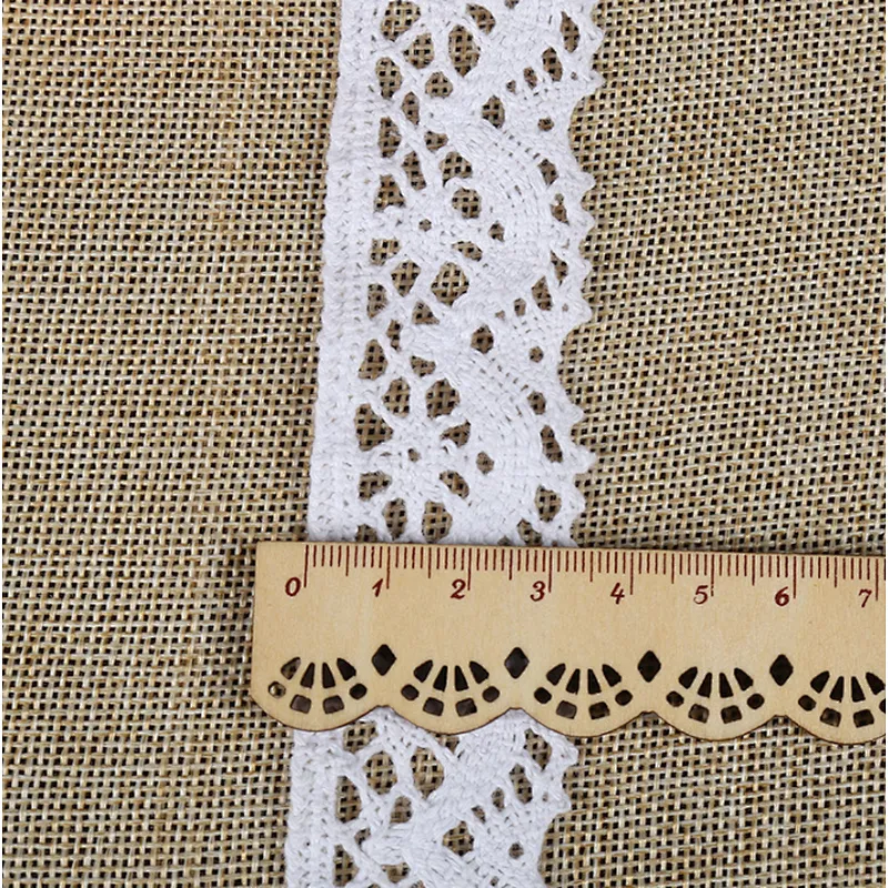 China factory supply african wholesale trim lace cotton chemical lace trim
