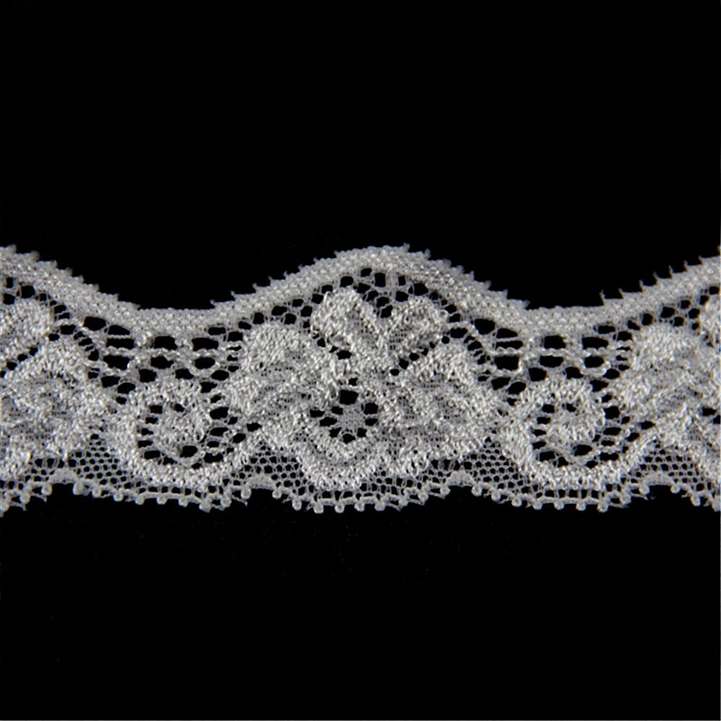 3.5CM Lingerie Stretch Elastic Spandex Nylon Lace