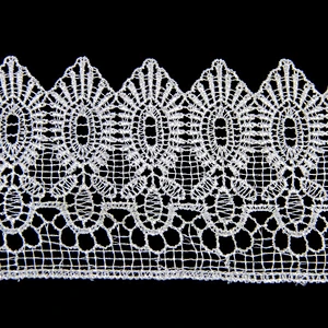 7CM Chemical Embroidery Guipure Chemical Lace Trim for Clothing