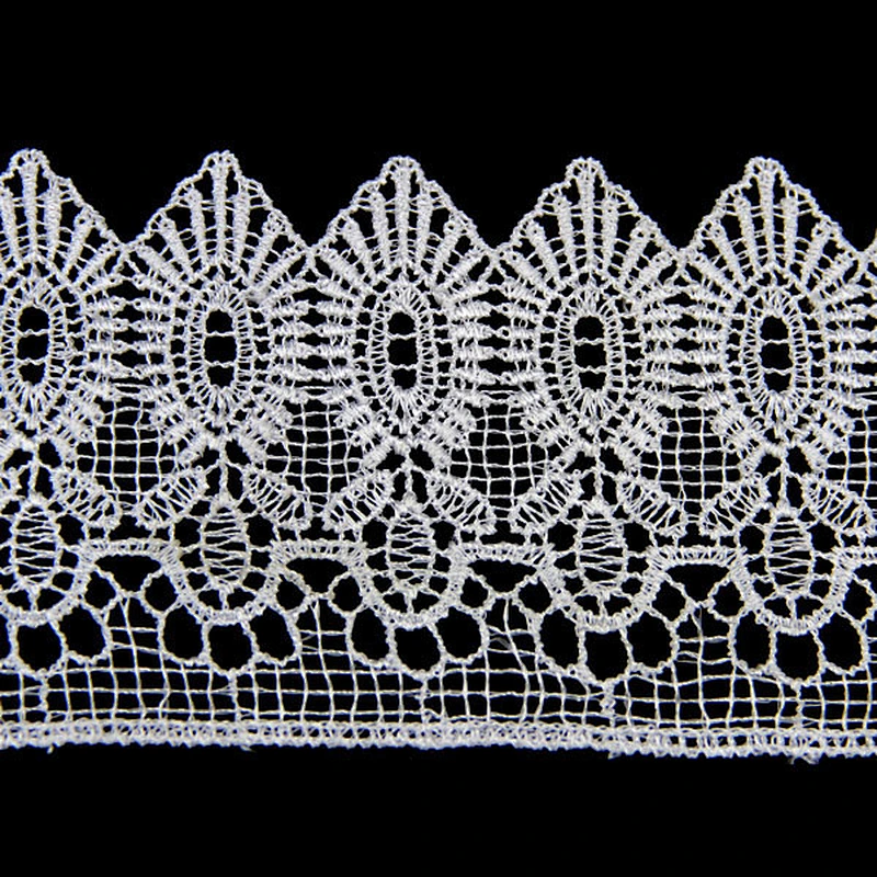 7CM Chemical Embroidery Guipure Chemical Lace Trim for Clothing