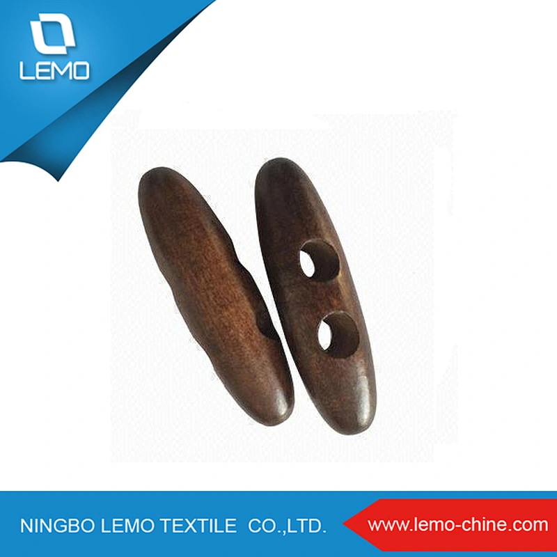 2-hole garment bulk wood button For Baby Sweater