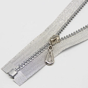 5# Resin Derlin Plastic zipper Silver tooth