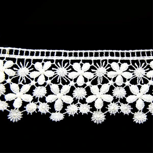 5cm Embroidery Saree Border Cotton Lace Trim