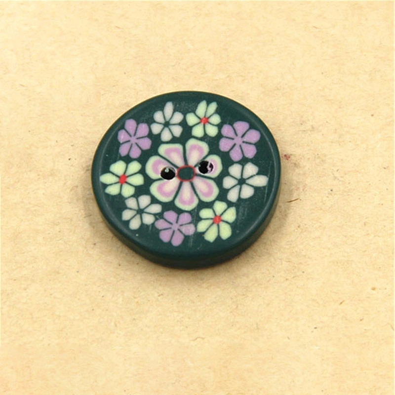 Wholesale Hot Sale Simple Printing Wooden Buttons