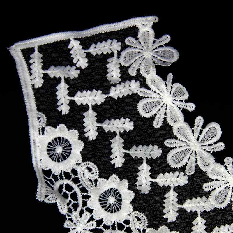 19.5cm Gentle and Beautiful Assorted Flower Patterns Decoration Cotton Lace