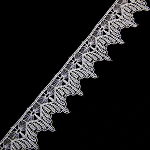 3.5cm Fashionable Design Embroidery Chemical Lace Fabric