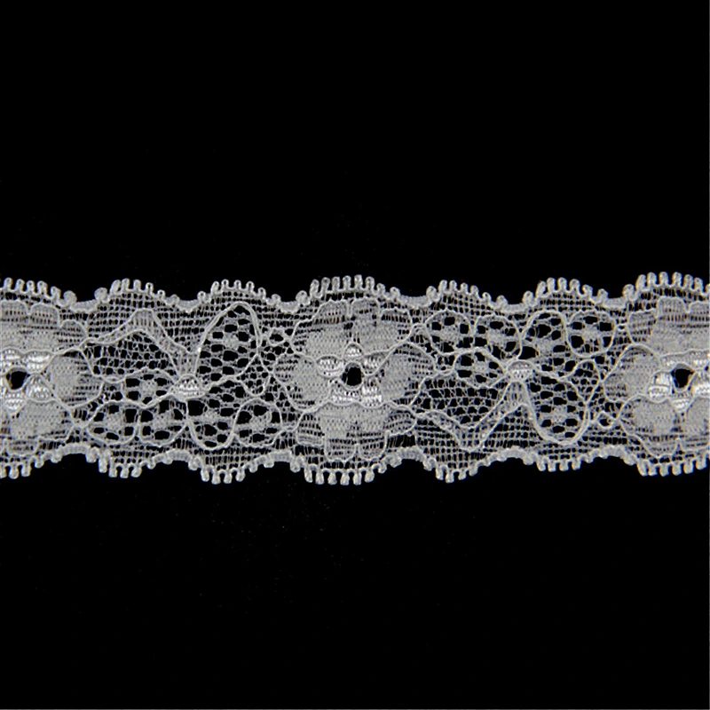2.2cm Sexy Nylon Spandex Lycra Lace Fabric for Underwear