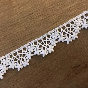 2cm african more designs embroidery  polyester lace trim for textile