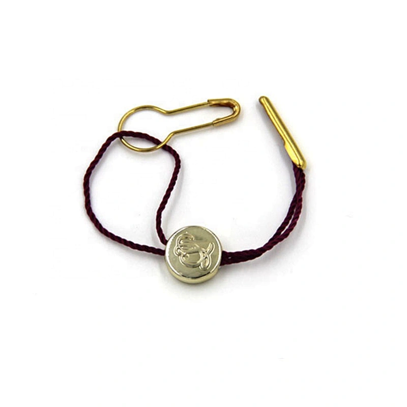 Custom cheap garment swing tag with hang tag cord/rope/string