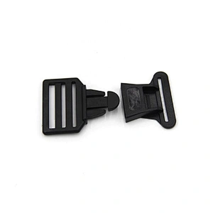 2018 Wholesale custom plastic buckle for webbing