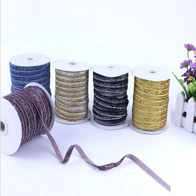 Wholesales Personalized Glitter Ribbon Tape
