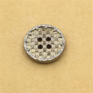 Round Metal Button Accessories for Garment