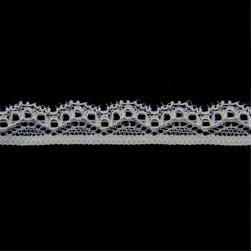 0.8cm Sexy Elastic Nylon Spandex Lycra Lace Fabric