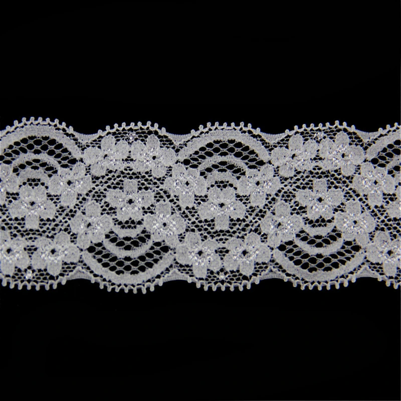 2.4CM Lingerie Stretch Mesh Lace with Silicone