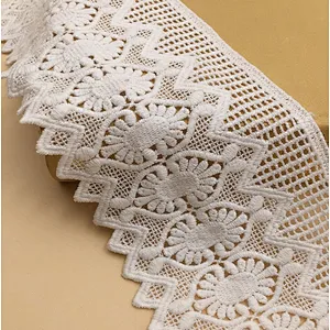 high quality chinese factory wholesale french chemical cotton lace for garment accessories dress