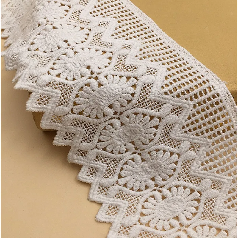 high quality chinese factory wholesale french chemical cotton lace for garment accessories dress