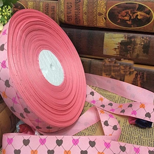 HS Code for Pink Jacquard Ribbon Wholesale