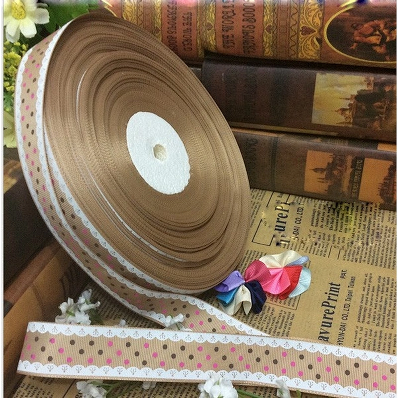 Export Printed Colorful Grossgrain Ribbon