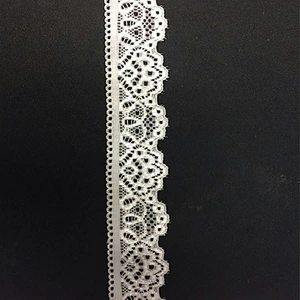 2.5CM Elastic Spandex Nylon  Lace Trim