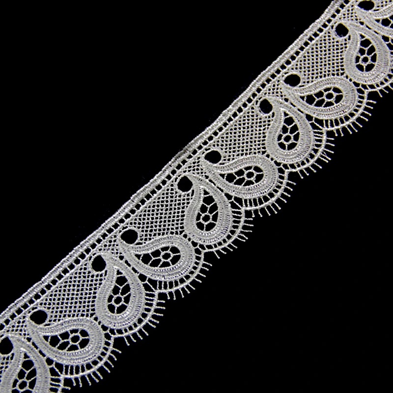 8cm 3d Embroidery Bridal Lace Fabric for Cloth Decoration