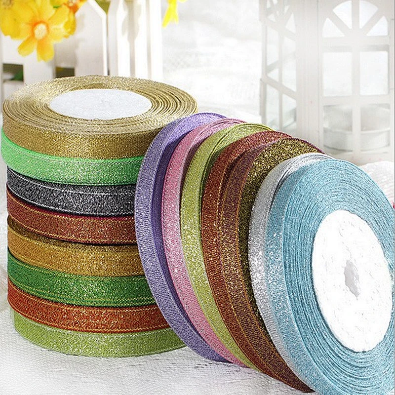 Celetrate Christmas Gold Ribbon Wholesales