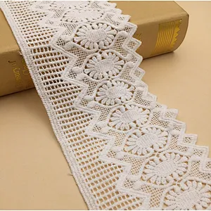 high quality chinese factory wholesale french chemical cotton lace for garment accessories dress