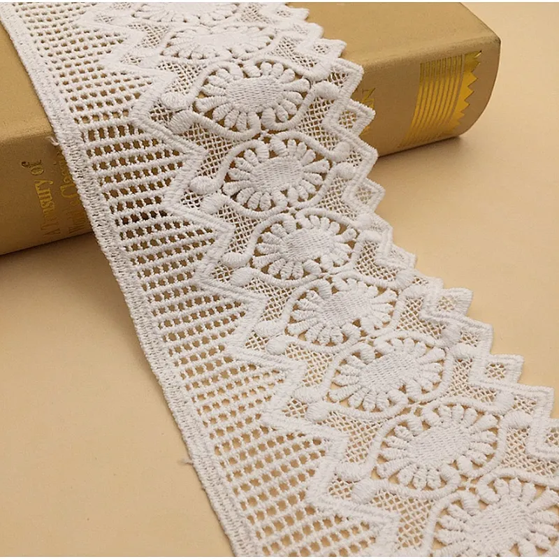 high quality chinese factory wholesale french chemical cotton lace for garment accessories dress