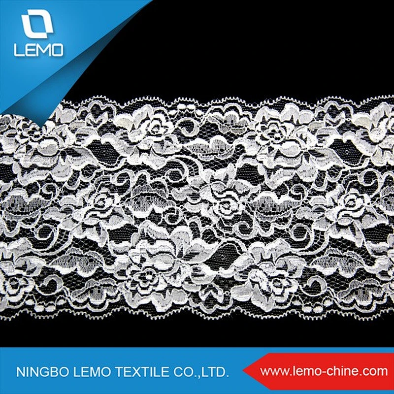 lemo Garment Accessories Sequence Dubai Saree elastic Lace