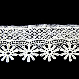 5cm Embroidery Saree Border Cotton Lace Trim