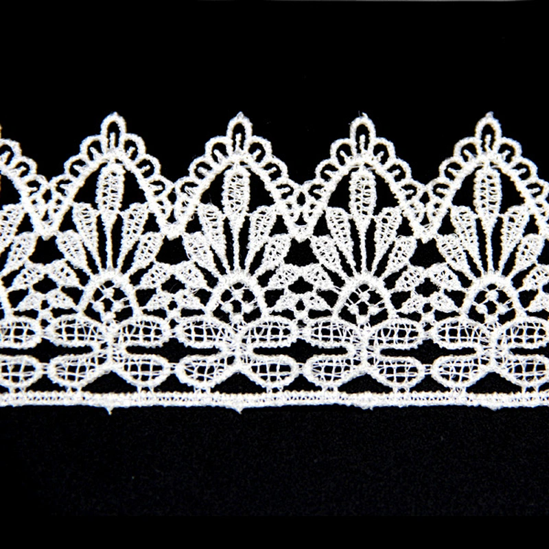 5.2CM Popular Guipure Cord Chemical Embroidery Polyester Lace Trim