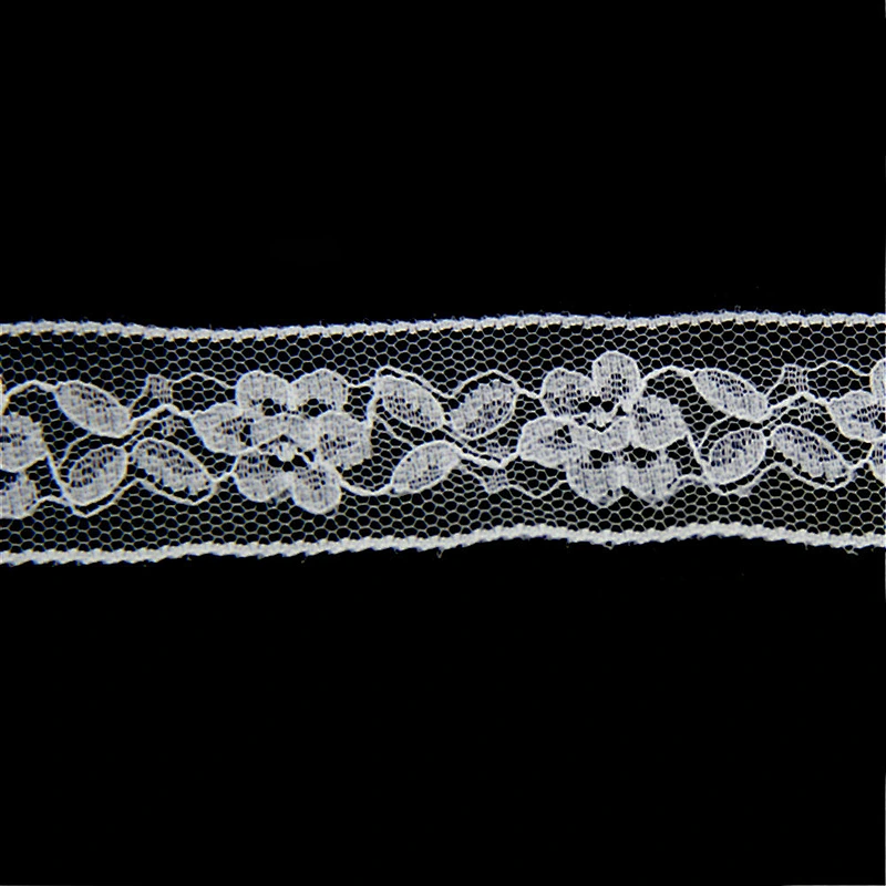 2cm Nylon Polyester Spandex Lace Trimming