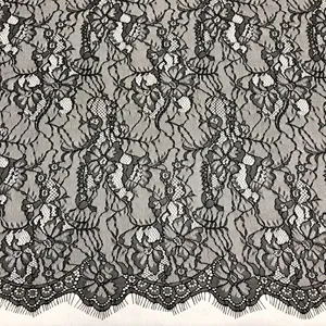 2019 New Style Tulle Embroidered Nylon Lace Fabric