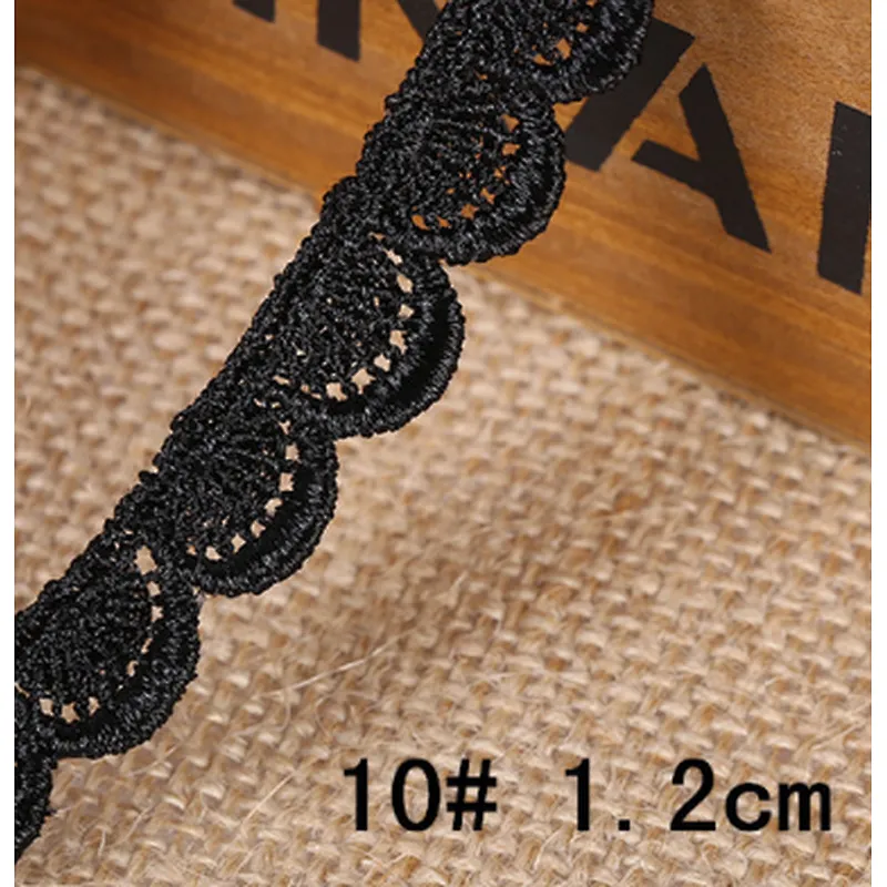different size african embroidery  polyester  lace trim