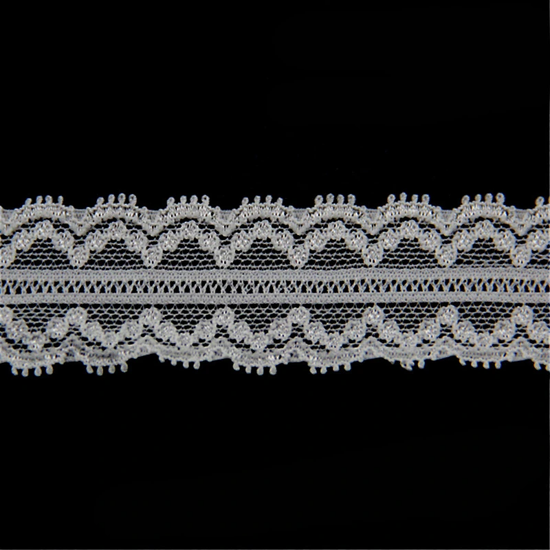 2cm Sexy Nylon Spandex Lycra Lace Fabric