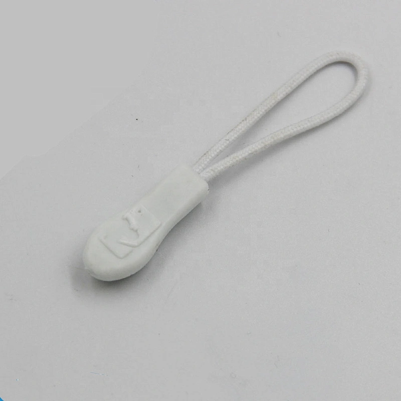 Hot Sale Custom Soft Zipper Pulls PVC/Rubber Zipper Puller with Logo